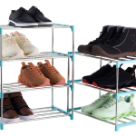 Zapatero Para Niños Pequeños, Organizador De Zapatos De 4 Ni Color Azul