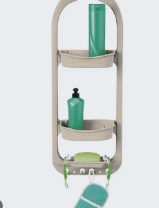 Organizador De Ducha Antibacterial Blanco Rimax