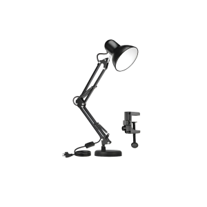 Lampara De Mesa Escritorio Ajustable Elegante Moderna Negro