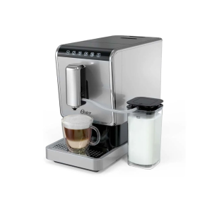 Cafetera Super Automática Para Espresso de 20 Bares Marca Oster Plateado 110v