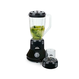 Licuadora y Picatodo Home Elements 2 Velocidades Negro