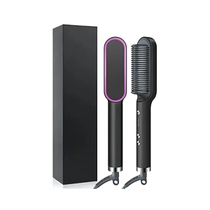 Cepillo Alisador Genérica Y9 Negro