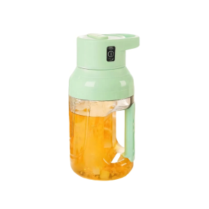 Licuadora Para Batidos Portatil Usb Recargable Deportiva Verde Claro