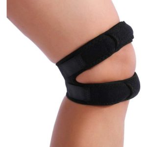 Faja Rodillera Presurizada Banda Protectora Para Rodilla Negro Unica