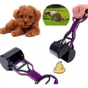 Recogedor De Excremento Pala Popo Mascotas Perros Y Gatos Violeta Oscuro