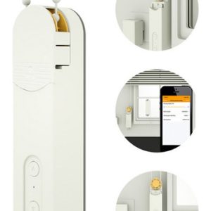 Interruptor Automatico De Cortina Con Bluetooth Gris