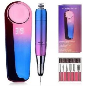 Pulidor De Uñas Profesional Portatil Recargable Drill P10 25w