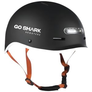 Casco Ajustable Go Shark Para Ciclismo, Bicicleta, Scooter Color Negro Talla L-m