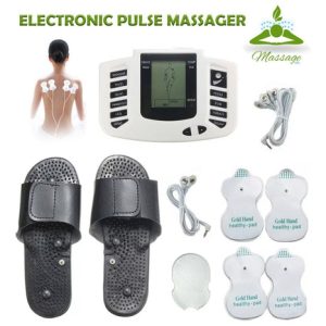 Estimulador Pulso Electrónico Terapia Corporal Graduable. Color Blanco 110v
