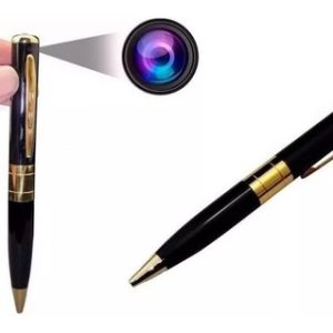 Boligrafo Esfero Con Cámara Espia Oculta Lapicero Espia Negro