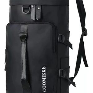 Maleta Gym Morral Viajero Deportivo Multiusos Liso Negro