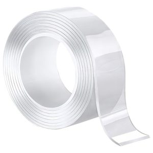 Cinta Adhesiva Doble Cara Transparente Reusable Removible 3m