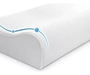 Almohada Memory Pillow Ortopédica Indeformable Con Aloe Vera Blanco