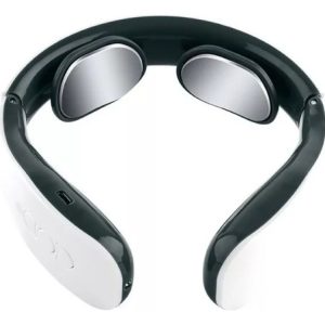 Masajeador Cervical Inteligente Pulso Electrico Cuello Blanco