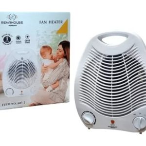 Calentador De Ambiente 2 En 1 Aire Caliente Frio Renahouse Blanco