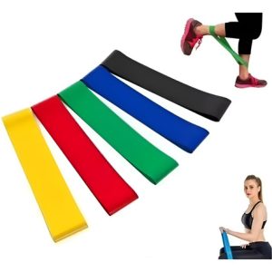 Bandas De Resistencia Duradera Para Terapia Y Ejercicios Negro