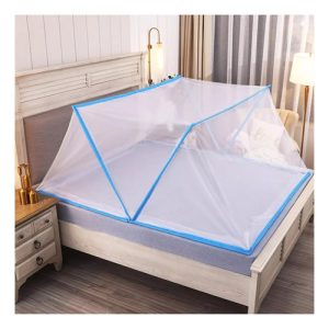 Toldo Plegable Mosquitero Portátil Toldillo Para Cama 1.90 Blanco