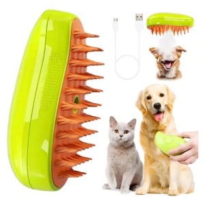 Cepillo Eléctrico Nasterjis 3 En 1 Desenmarañador Y Masajeador Verde