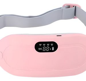 Cinturon Almohadilla  Dolor Colicos Termica Masajeador Calor - Rosa
