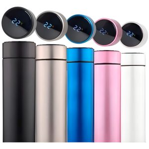 Termo Led Medidor Temperatura Térmico Acero Inoxidable Color Negro