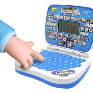 Laptop Didáctica Computadora Juguete Para Niños 8002 Color Rosa