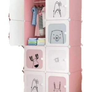 Armario Cajas Organizador De Ropa Y Juguetes Para Niñas Rosa