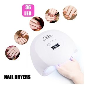 Gel De Extensión De Uñas Led Cabin Sun R9, Potente Fibra, 110 W