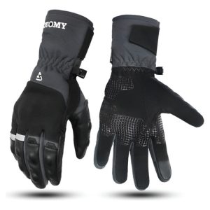 Guantes Para Moto Impermeables Largos Térmicos Táctiles Su07