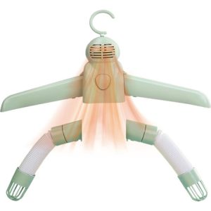 Gancho Electrico Secador De Ropa Y Zapatos Gancho Viaje Verde Claro