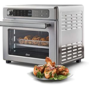 Horno Digital Con Freidora De Aire Oster® Tssttvdaf1 Color Gris