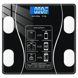 Bascula Digital Personas Bluetooth Usb Color Negro 110