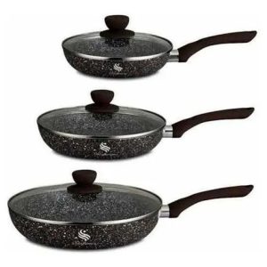Sartenes En Marmol Schaffhausen 6 Piezas Antiadherentes