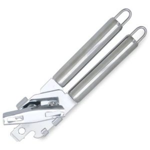 Abrelatas Acero Inoxidable Plateado  Plateado