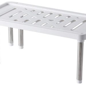 Repisa Cocina Organizador Multifuncional Estante Ajustable Blanco