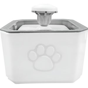 Bebedero Eléctrico Perro Gato Fuente Agua Mascota 2.5 L Color Blanco