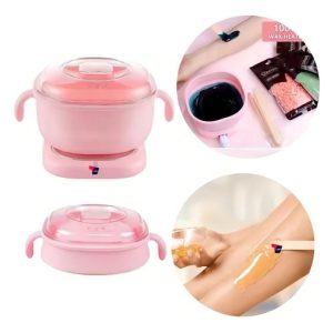 Olla Cera Depilatoria Portátil Plegable Tushop Silicona 500g