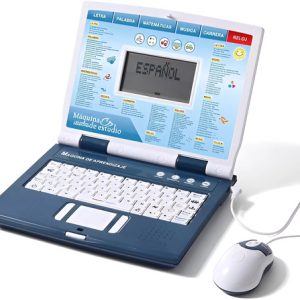 Ordenador Portátil De Juguete Educativo Para Niños Color Blanco