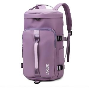 Morral Viaje C&j Ml-03 Color Violeta Diseño Liso 40l