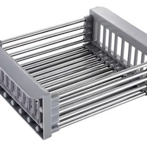 Escurridor Extensible De Acero Inoxidable Para Lavabo Marca Drain Rack