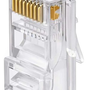 Conector De Red Rj45 Cat6 Bolsa 100 Unidades Terminal Rj45