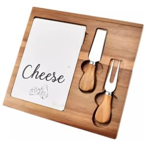 Tabla De Quesos Y Accesorios Madera Cocina Hogar Utensilios Marrón Tabla De Quesos