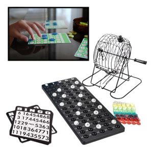 Unika Juego De Bingo Adultos Con 75 Bolas Y 18 Cartones Para Fiestas