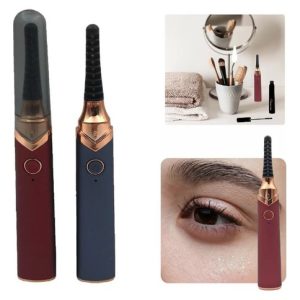 Encrespador Eléctrico Pestañas Gris