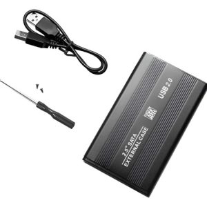 Carcasa Para Convertir Disco Duro Interno Disco Externo Usb  Negro