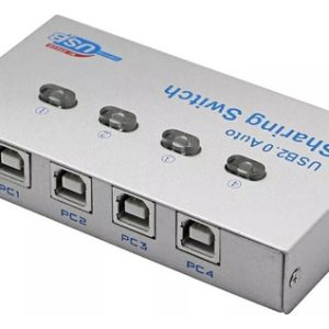 Switch 4 En 1 Impresora Conexión 4 Computadores 1 Impresora