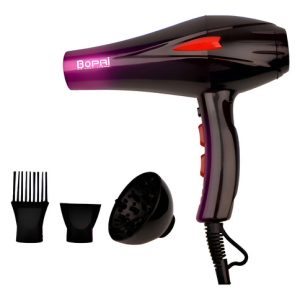 Secador Profesional 4000w Color Violeta Con Negro