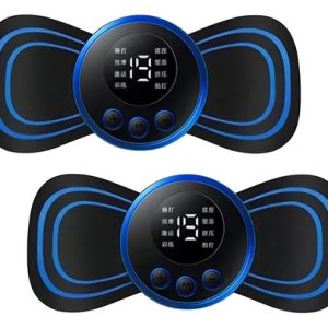 Masajeador Eléctrico Portátil Para Cervical Prime Mini Massageador Elétrico Negro