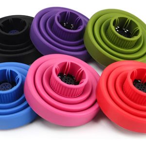 Difusor Plegable Del Secador Accesorios De Estilismo Color Púrpura