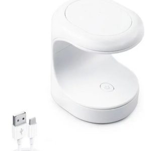 Mini Lampara Uv + Led Para Uñas Manicure  Blanco