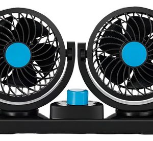 Ventilador Para Auto Doble 360° Giratorio Cenicero Carro Cantidad De Aspas 5 Estructura Negro Aspas Negro Diámetro 0 Cm Frecuencia 0 Material De Las Aspas Plástico
